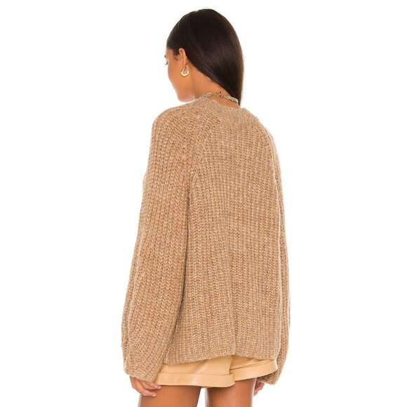 Weekend Stories Sonoma Crew Neck Sweater in Toffee - Picture 3 of 5